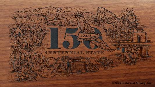 Colorado's 150th Anniversary Limited Edition Engraved Rifle