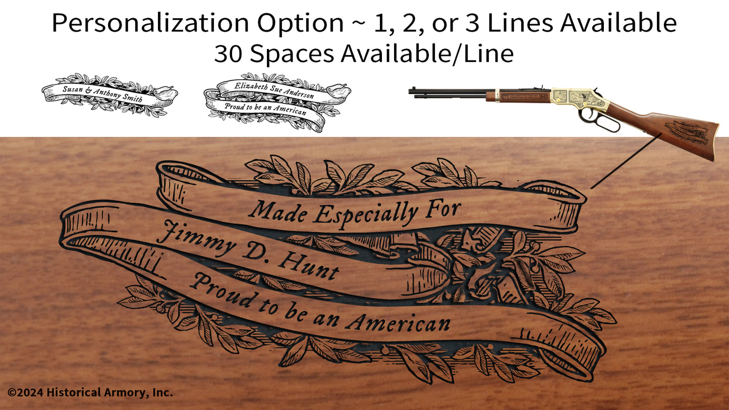 America's 250th Anniversary Limited Edition Henry Engraved Rifle by Historical Armory