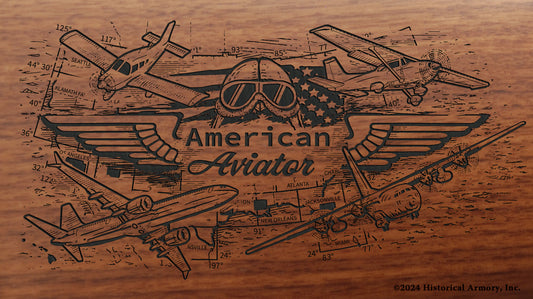 American Aviator Limited Edition Engraved Rifle