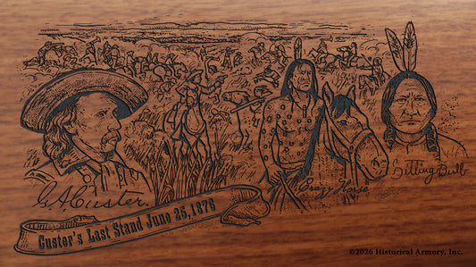 Battle of the Little Bighorn Limited Edition Engraved Rifle