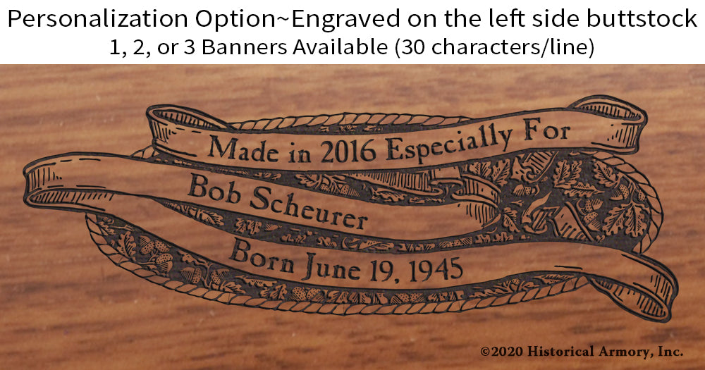 Daniel Boone Limited Edition Engraved Rifle