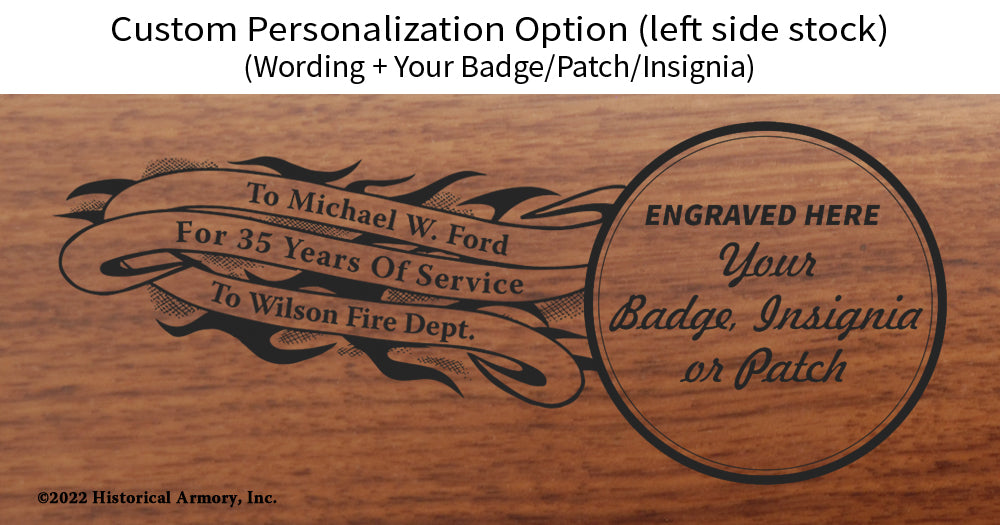 Fire Chief Engraved Rifle