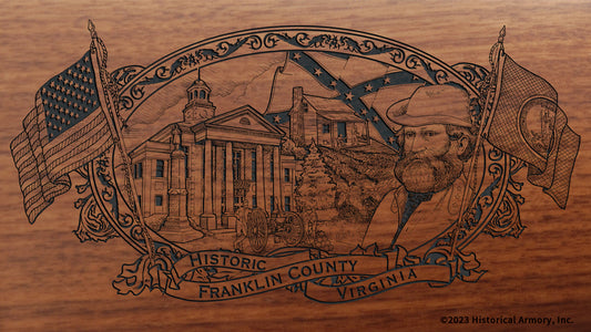 Franklin County Virginia Engraved Rifle
