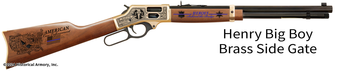 American Law Enforcement Limited Edition Engraved Henry Rifle