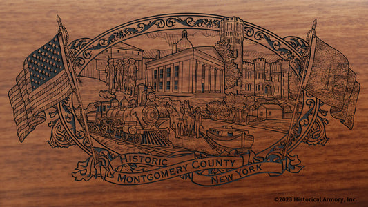 Montgomery County New York Engraved Rifle