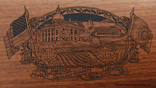 Ontario County New York Engraved Rifle
