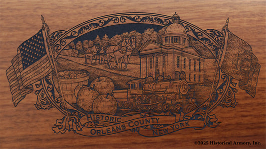Orleans County New York Personalized Engraved Henry Rifle