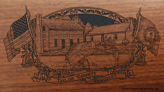 Taylor County Kentucky Engraved Rifle