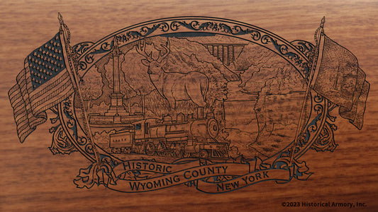 Wyoming County New York Engraved Rifle