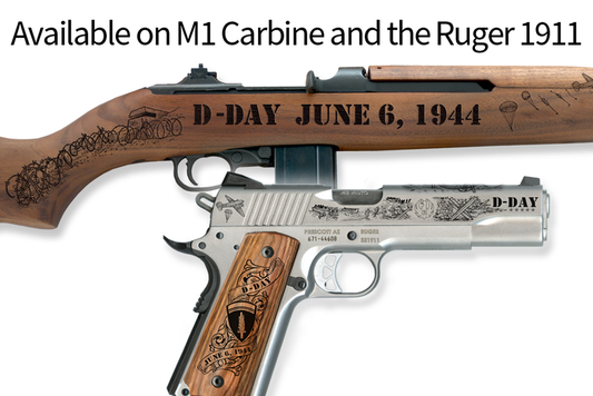 D-Day Engraved Rifle Limited Edition
