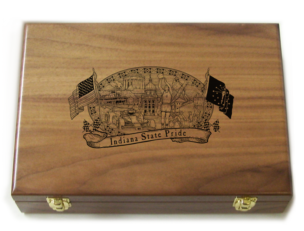 Indiana State Pride Limited Edition Engraved 1911