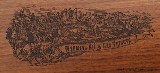 Wyoming State Oil & Gas Limited Edition Engraved Henry Rifle