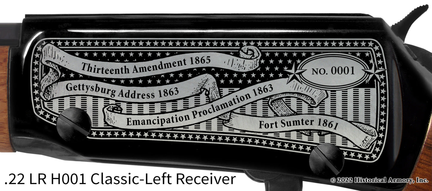 Abraham Lincoln Limited Edition Engraved Rifle