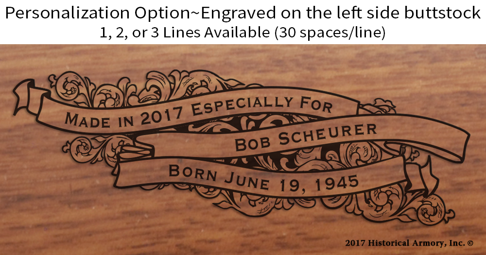 Essex County Massachusetts Engraved Rifle