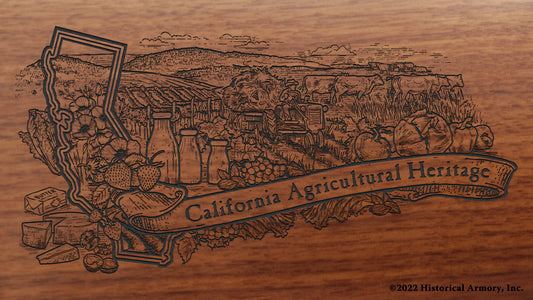 California State Agricultural Heritage Engraved Rifle