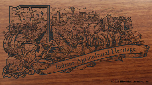 Indiana State Agricultural Heritage Engraved Rifle