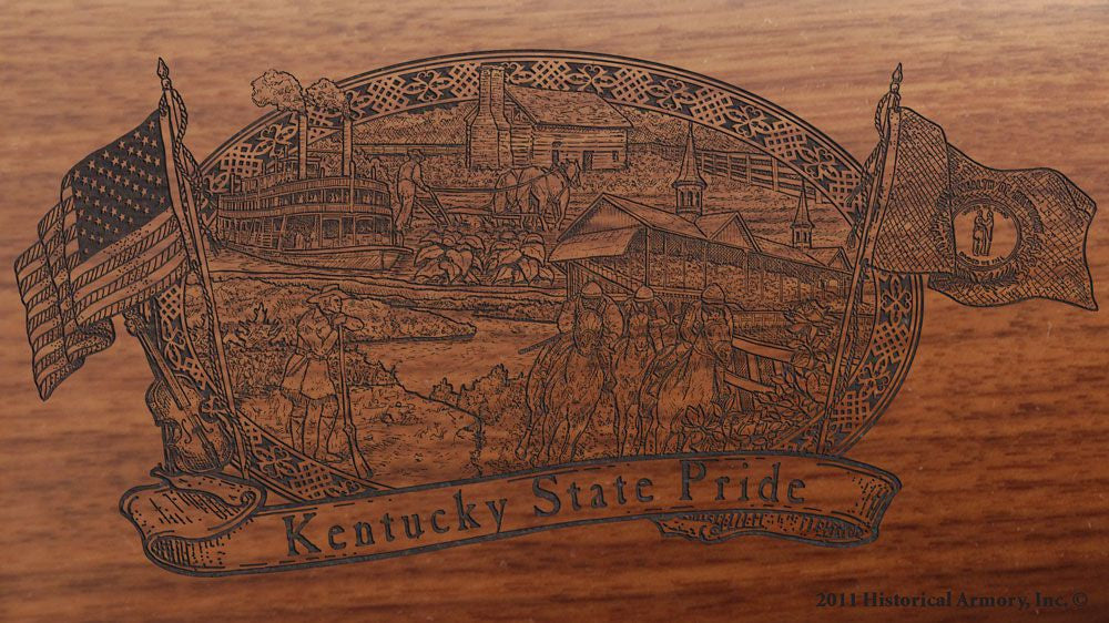 Kentucky State Pride Engraved Rifle – Historical Armory