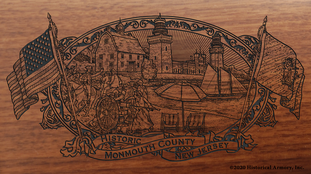 Monmouth County New Jersey Engraved Rifle – Historical Armory