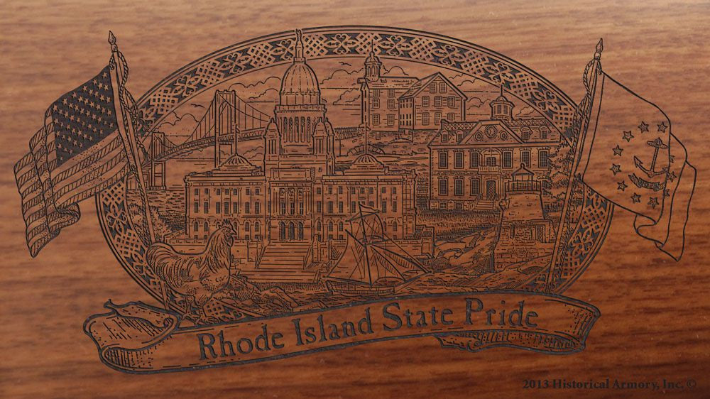 Rhode Island State Pride Engraved Rifle – Historical Armory
