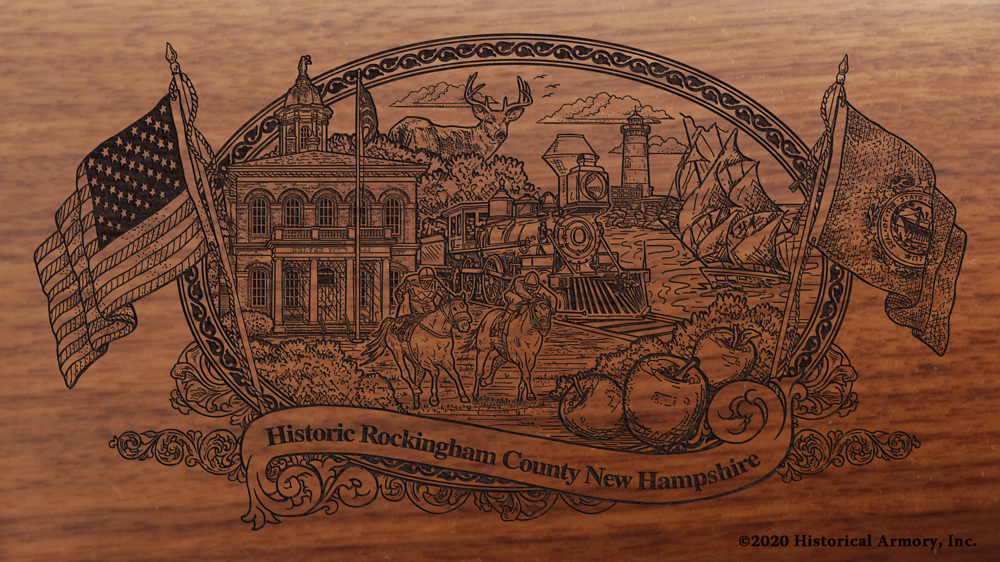 Rockingham County New Hampshire Engraved Rifle | Historical Armory