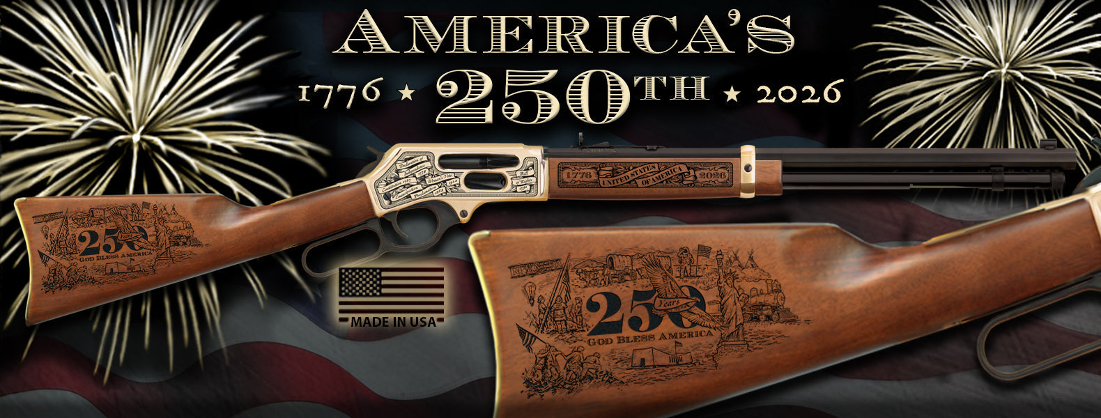 Engraved Henry Rifles & Ruger 1911 Pistols | Historical Armory