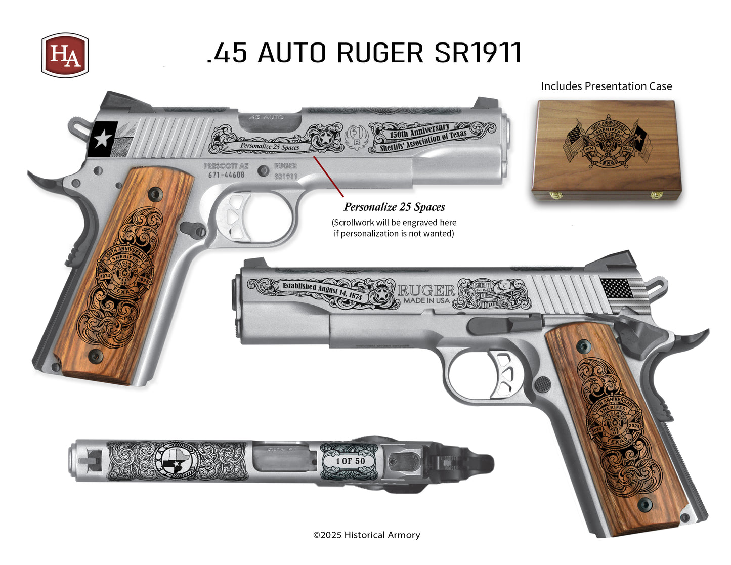 Sheriffs' Association of Texas 150th Anniversary Edition