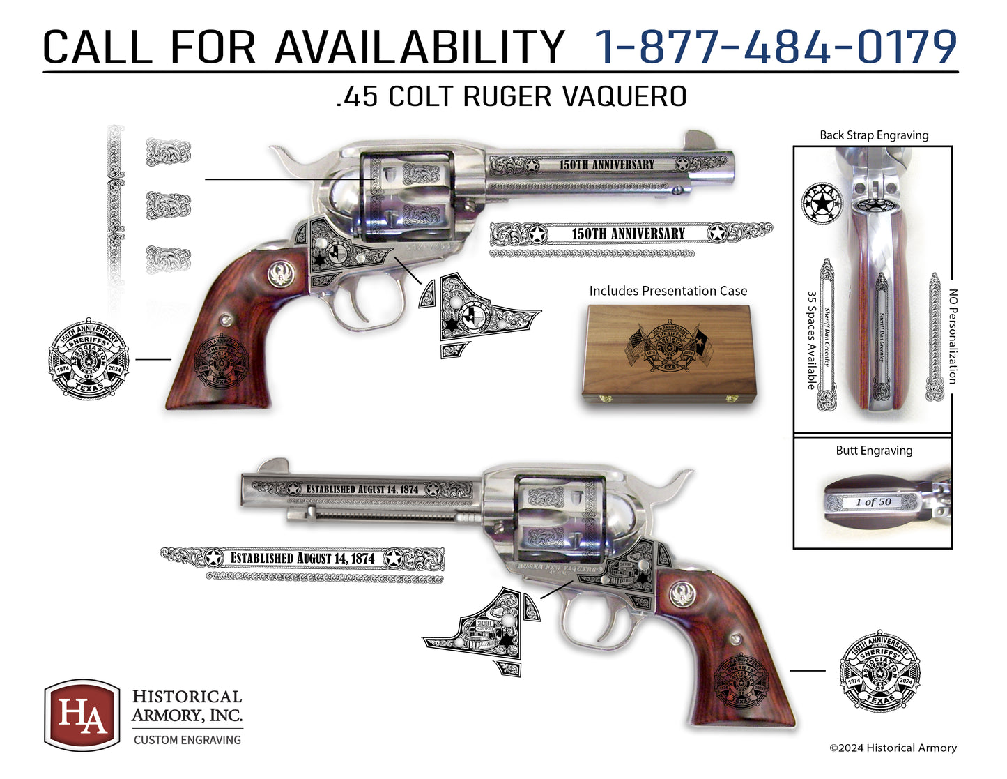 Sheriffs' Association of Texas 150th Anniversary Edition