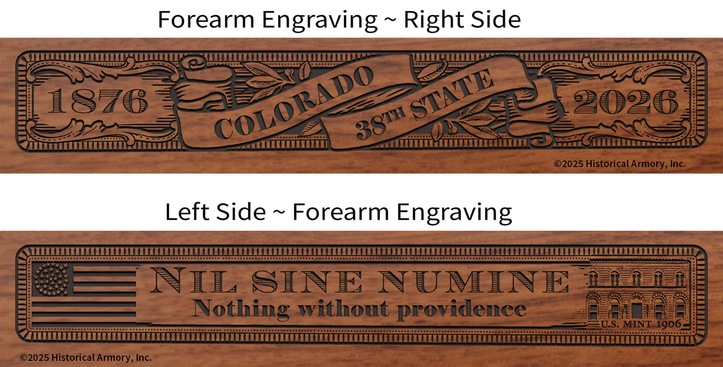 Colorado's 150th Anniversary Limited Edition Engraved Rifle