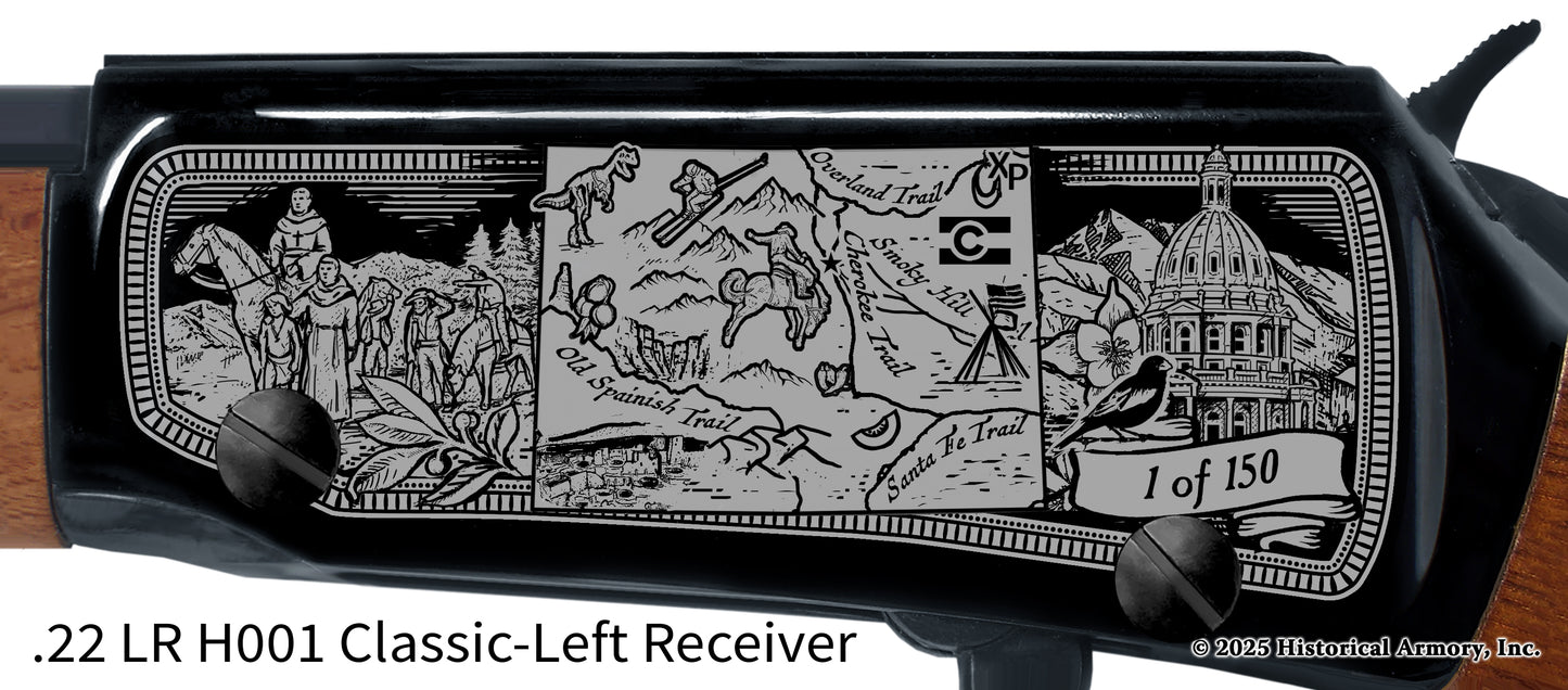 Colorado's 150th Anniversary Limited Edition Engraved Rifle