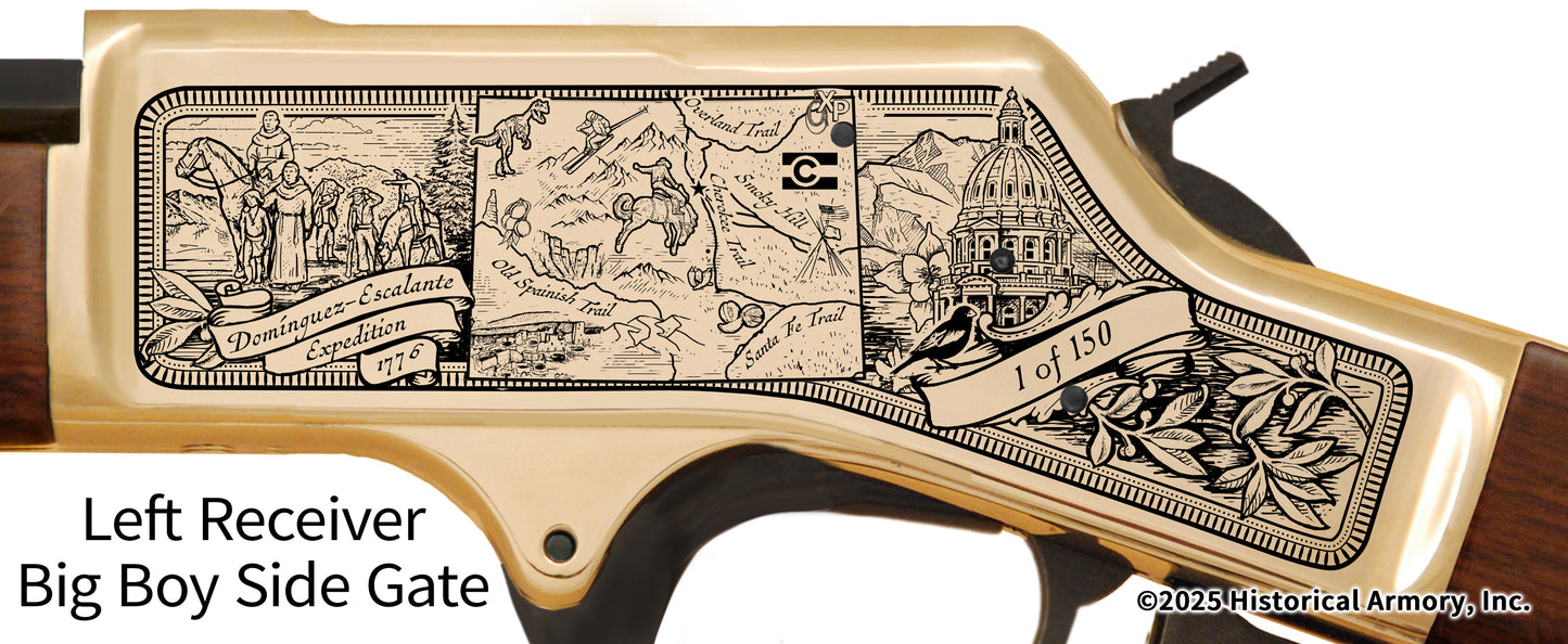 Colorado's 150th Anniversary Limited Edition Engraved Rifle