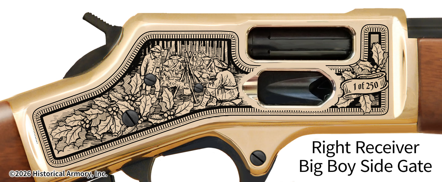 America's First Christmas Limited Edition Engraved Rifle