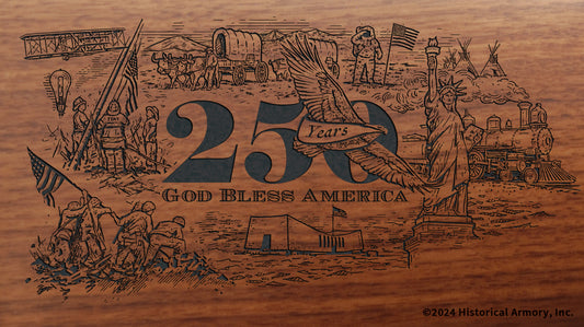 America's 250th Anniversary Limited Edition Engraved Rifle