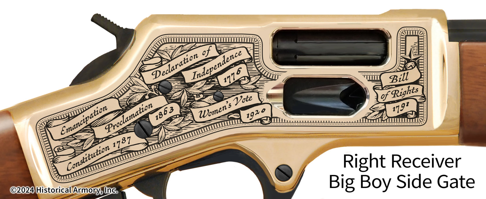 America's 250th Anniversary Limited Edition Engraved Rifle – Historical ...