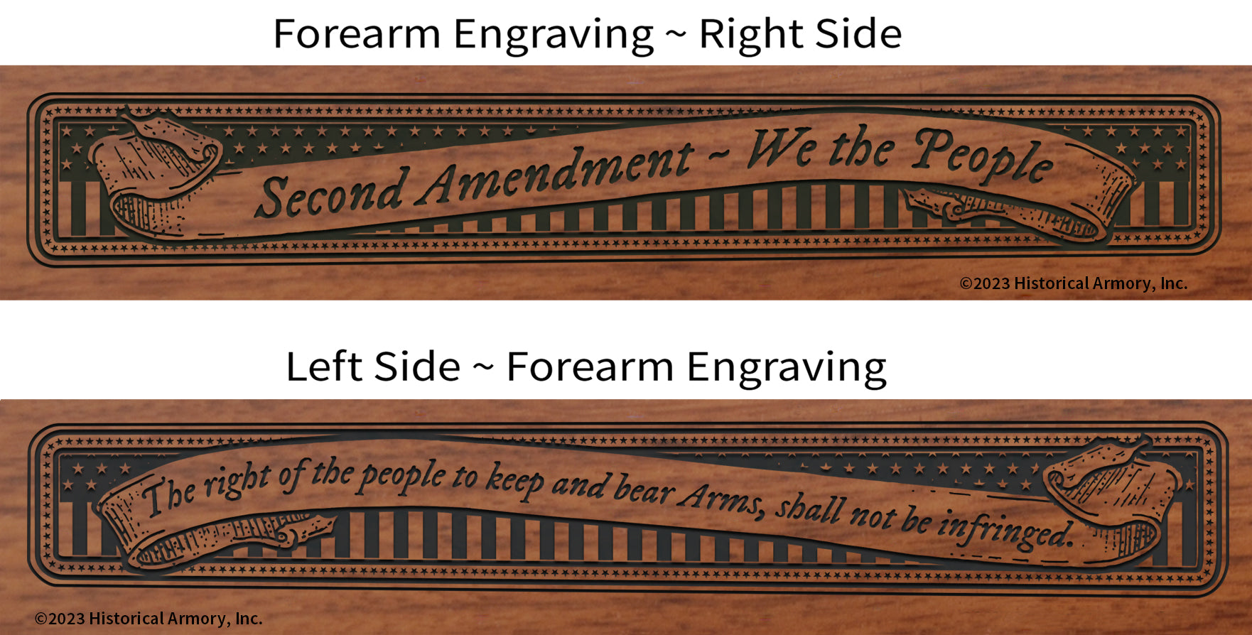 2nd Amendment Limited Edition Engraved Rifle