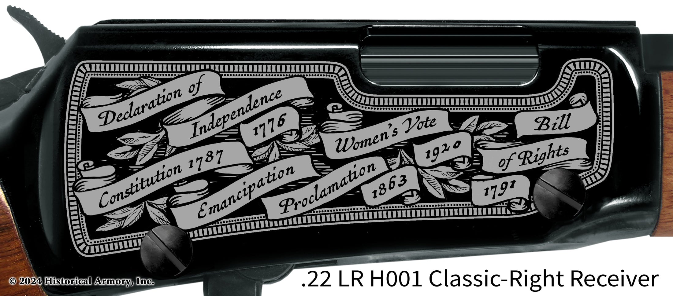 America's 250th Anniversary Limited Edition Engraved Rifle – Historical ...