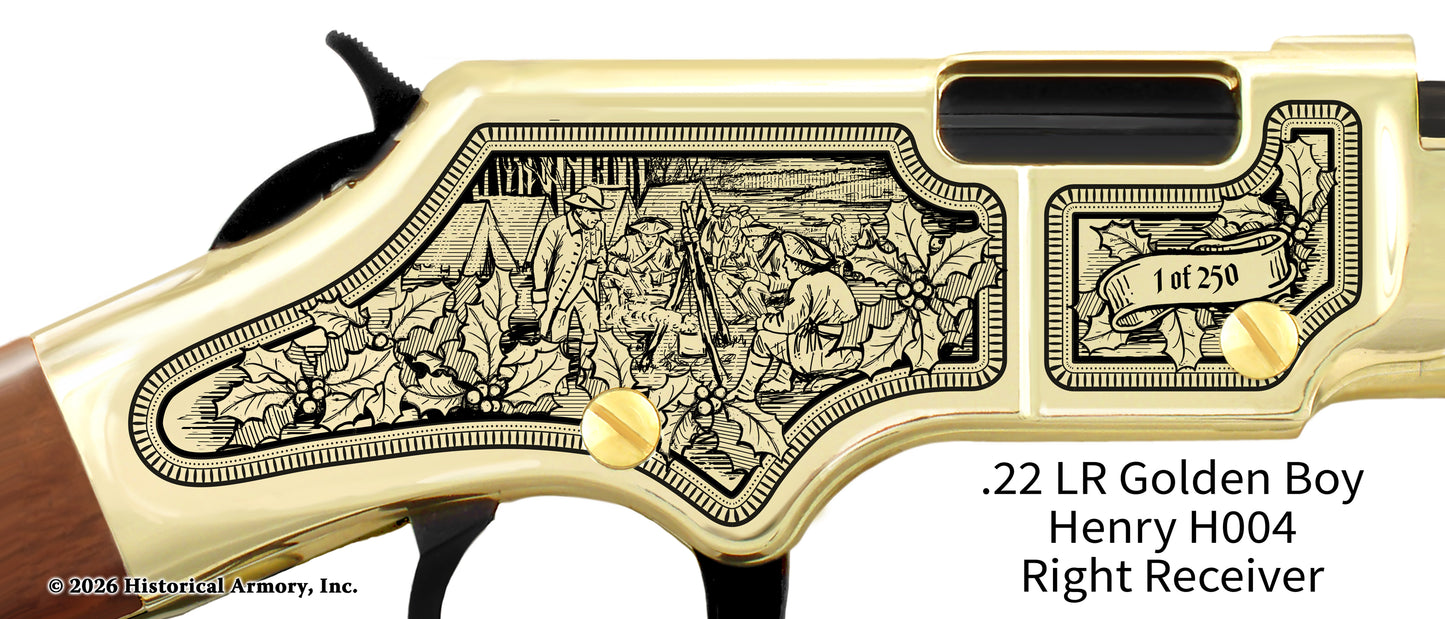 America's First Christmas Limited Edition Engraved Rifle