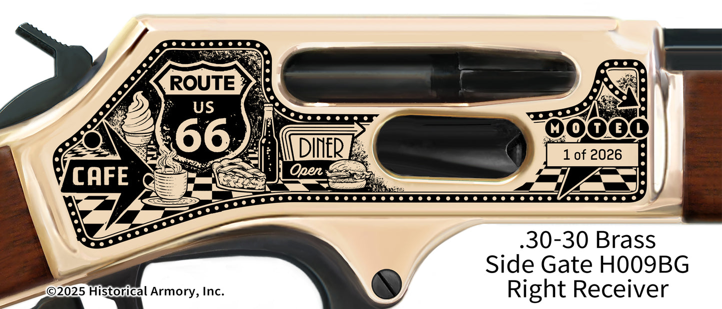 America's Highway Route 66 Limited Edition Engraved Rifle