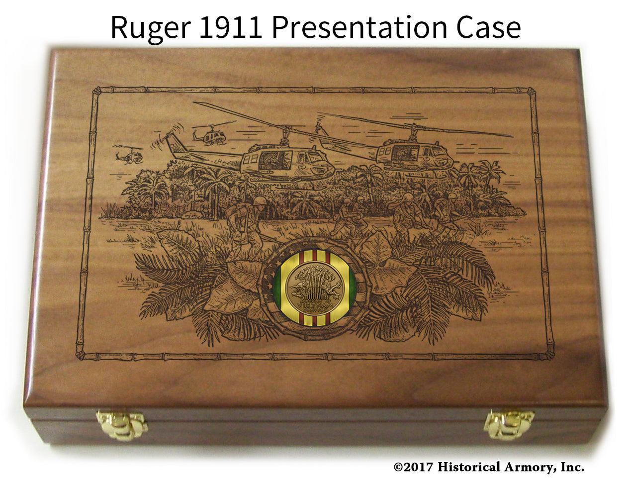 Vietnam War Engraved Ruger 1911