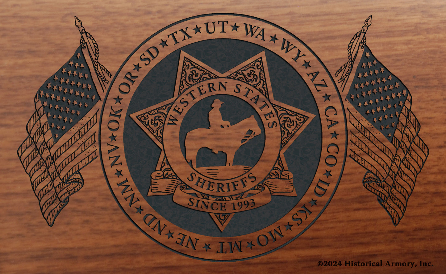 Western States Sheriffs' Association Engraved Henry Rifles