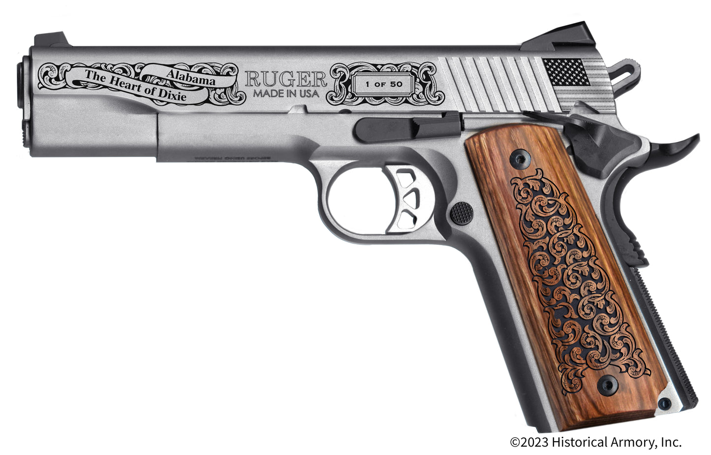 Tuscaloosa County Alabama Engraved 1911