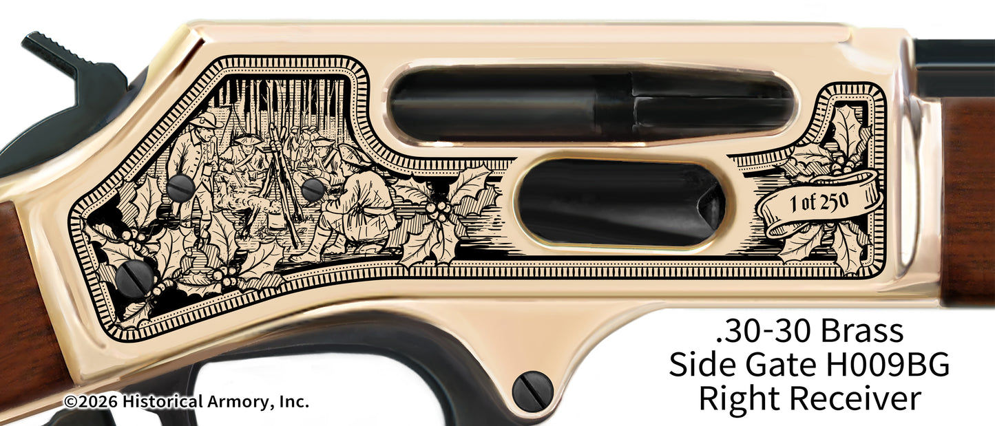 America's First Christmas Limited Edition Engraved Rifle