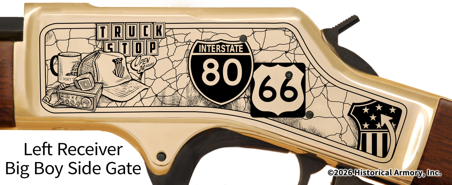 American Trucker Limited Edition Engraved Rifle