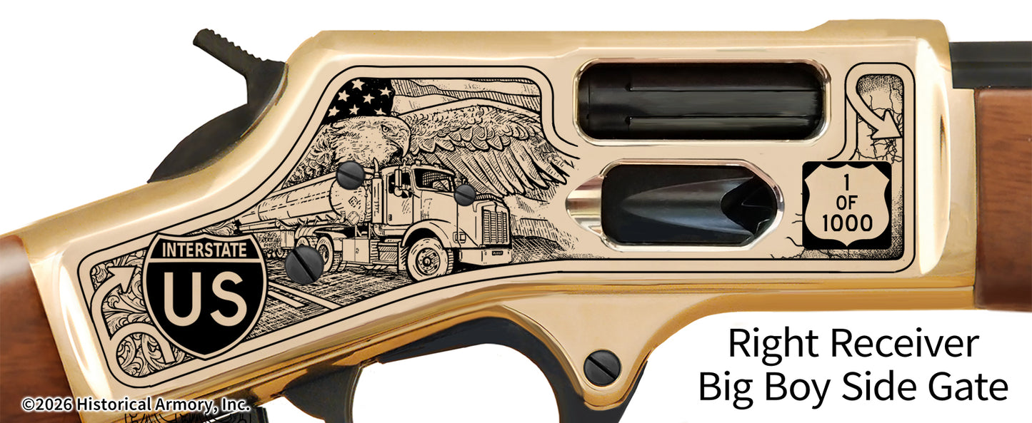 American Trucker Limited Edition Engraved Rifle