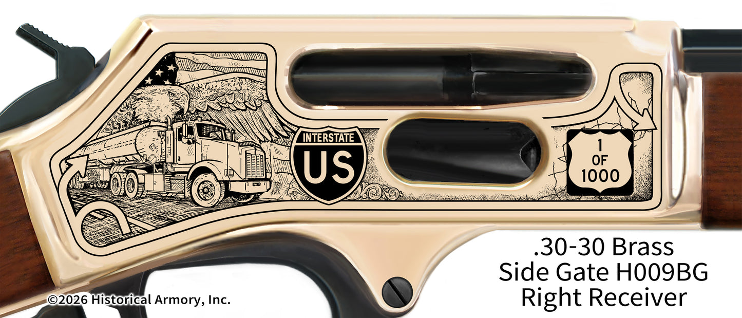 American Trucker Limited Edition Engraved Rifle
