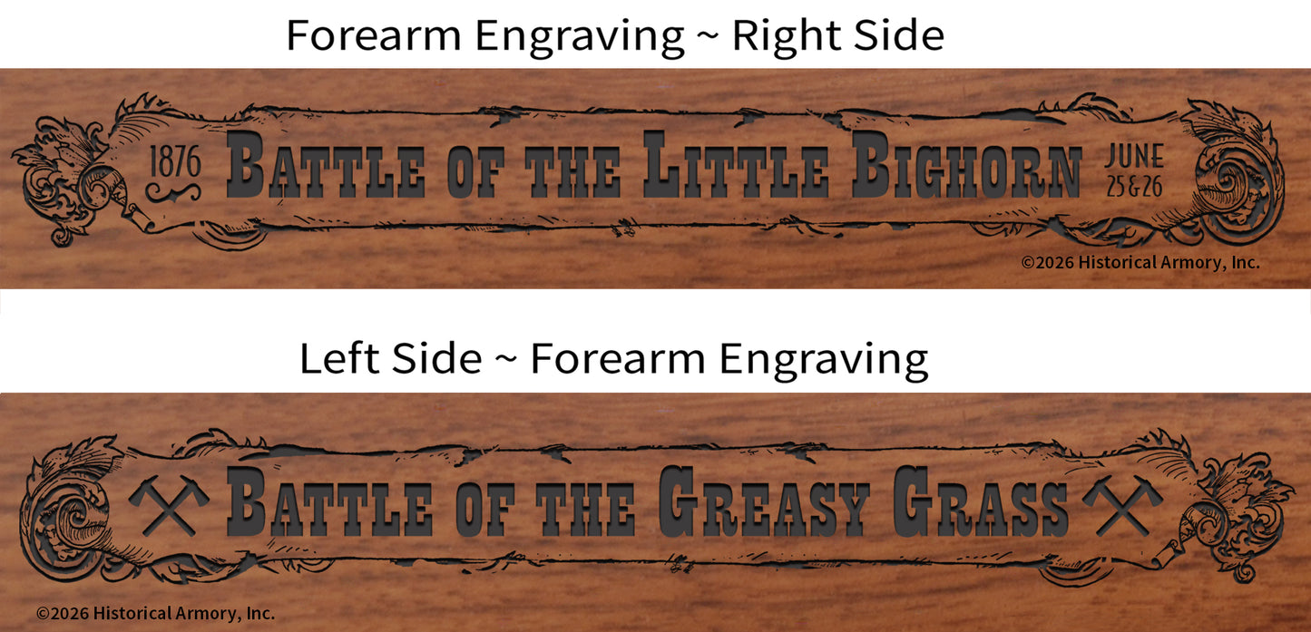 Battle of the Little Bighorn Limited Edition Engraved Rifle