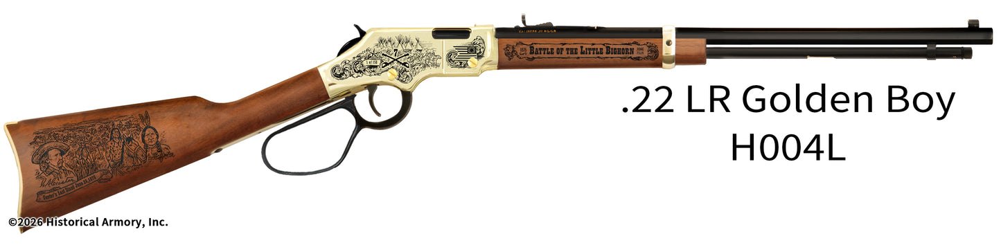 Battle of the Little Bighorn Limited Edition Engraved Rifle