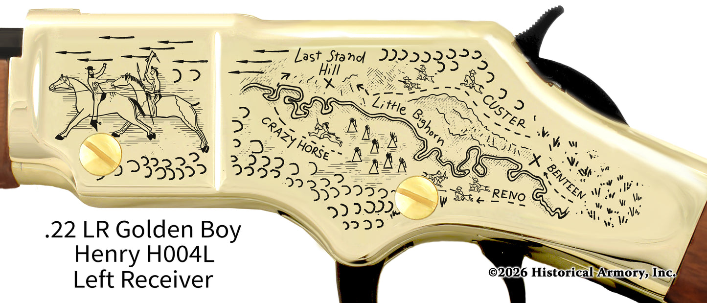 Battle of the Little Bighorn Limited Edition Engraved Rifle