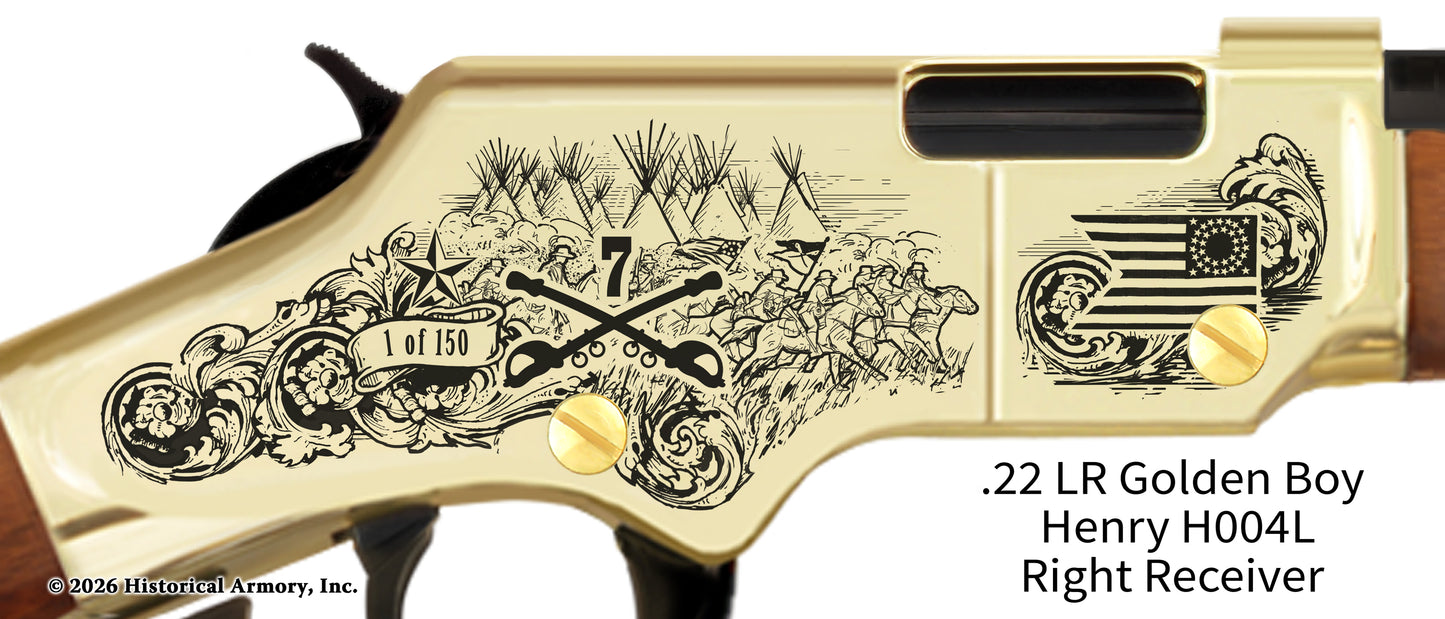 Battle of the Little Bighorn Limited Edition Engraved Rifle