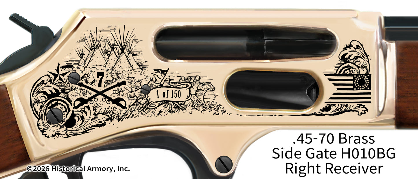 Battle of the Little Bighorn Limited Edition Engraved Rifle