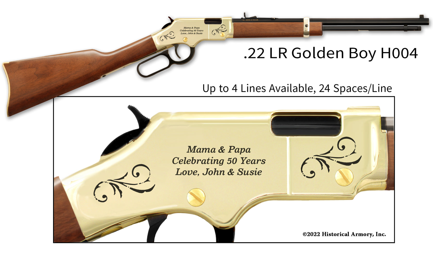 Henry Rifles Decals Personalized Henry Engraved Rifle – Historical Armory